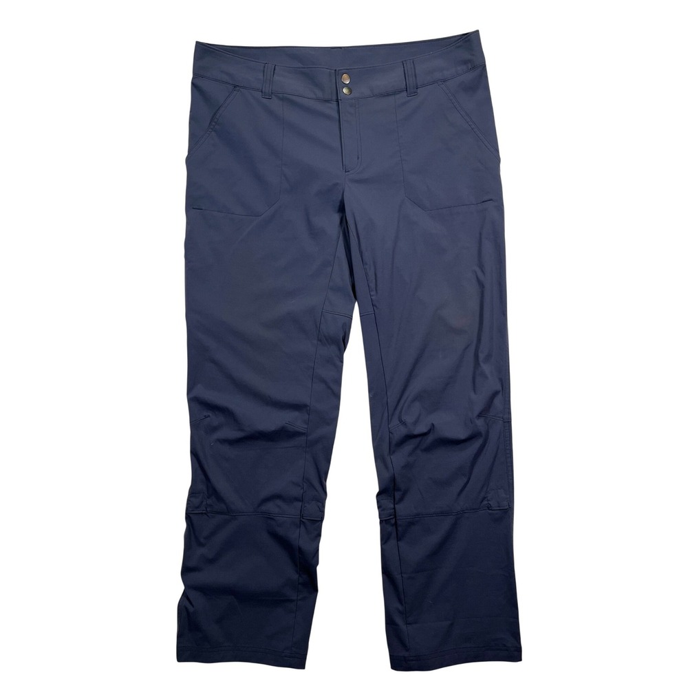 Columbia Women's Size 16 Short Convertible Hiking Pants Navy Blue Outdoor Gear - Picture 1 of 12